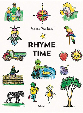 蒙特·帕克汉姆：韵律时间 英文原版 Monte Packham: Rhyme Time 儿童趣味读本