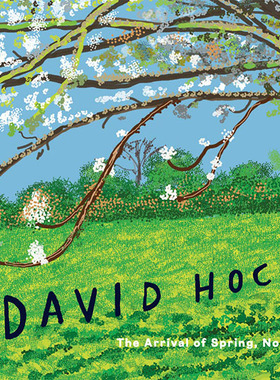 春至诺曼底 诺曼底春天的来临 大卫霍克尼 ipad绘画作品集 英文原版 David Hockney: The Arrival of Spring in Normandy
