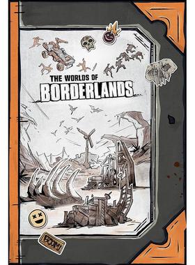 现货 无主之地百科全书 Rick Barba 视频游戏系列全彩精装百科全书  英文原版 The Worlds of Borderlands