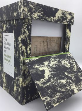 现货 平面设计档案 费顿出版社 英文原版 The Phaidon Archive of Graphic Design 500个创意平面设计作品详解 精装