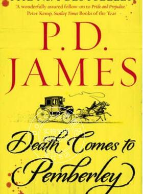 现货 彭伯利谋杀案 英文原版 Death Comes to Pemberley: Enhanced Edition 傲慢与偏见续集 同名英剧原著小说 死亡降临彭伯利