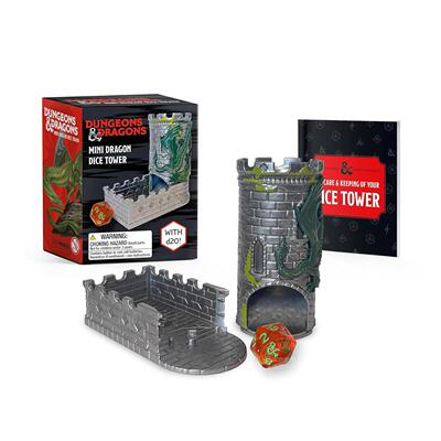 现货 龙与地下城：迷你龙骰子塔 D&D游戏周边 英文原版 Dungeons & Dragons: Mini Dragon Dice Tower