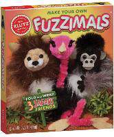 现货 创意制作毛绒动物 儿童益智图书 玩具书 手工DIY MAKE YOUR OWN FUZZIMALS