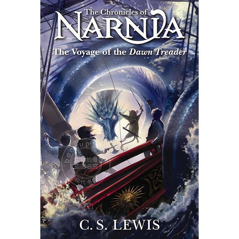 现货 黎明踏浪号 纳尼亚传奇5 C·S·刘易斯 儿童文学读物 The Chronicles of Narnia 英文原版 The Voyage of the Dawn Treader 8