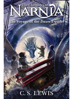 现货 黎明踏浪号 纳尼亚传奇5 C·S·刘易斯 儿童文学读物 The Chronicles of Narnia 英文原版 The Voyage of the Dawn Treader 8