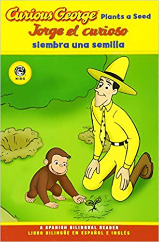 现货 Curious George Plants a Seed (CGTV Reader)  英文原版 好奇猴乔治 进口儿童故事书