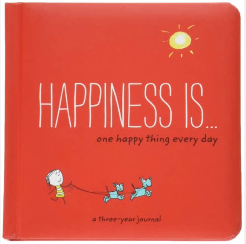 现货 英文原版 Happiness Is One Happy Thing Every Day: A Three-Year Journal