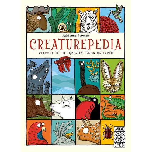 现货 生物百科 儿童科普读物 Adrienne Barman 英文原版 Creaturepedia 5-8岁