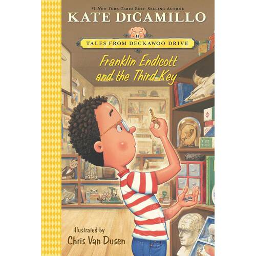 奇迹钥匙 少儿幻想故事 凯特·迪卡米洛 Kate Dicamillo 英文原版 Franklin Endicott and the Third Key 6-9岁