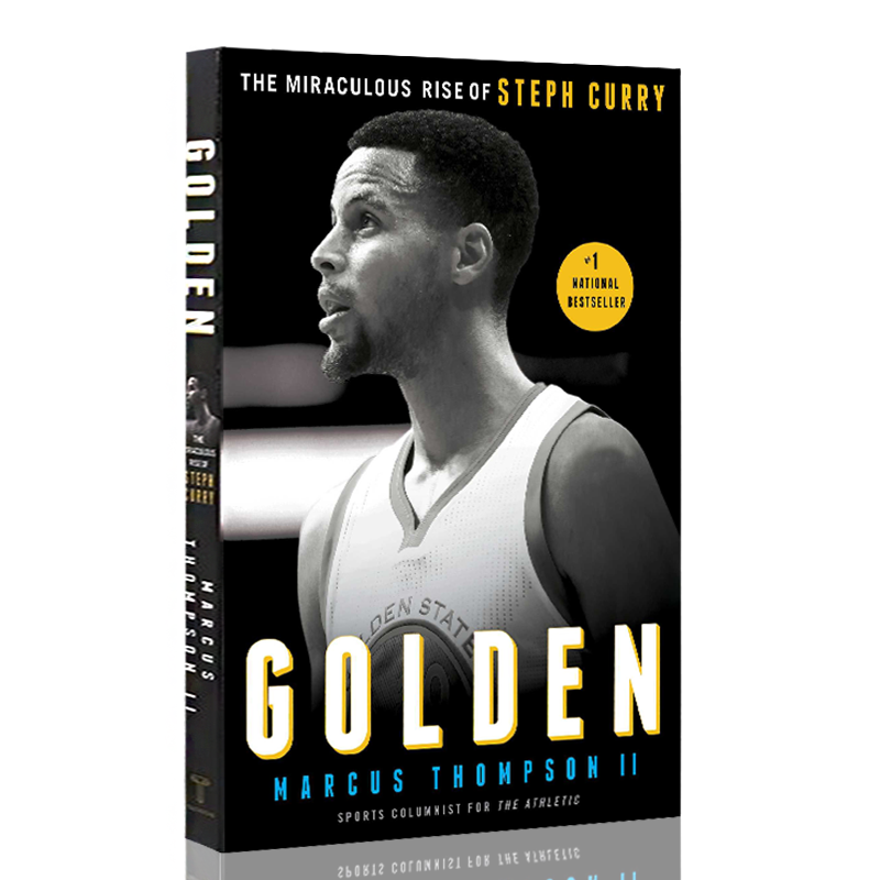 预售 斯蒂芬库里传记 英文原版 金子 Golden: The Miraculous Rise of Steph Curry 四届nba总冠军 勇士队库里自传
