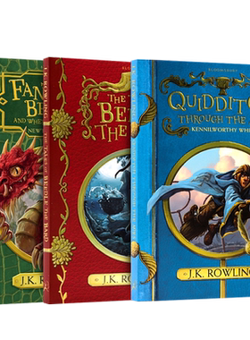 现货 霍格沃茨学校图书馆套装 Harry Potter The Hogwarts Library Box Set 英文原版进口正版 小说哈利波特外传周边 J.K. Rowling