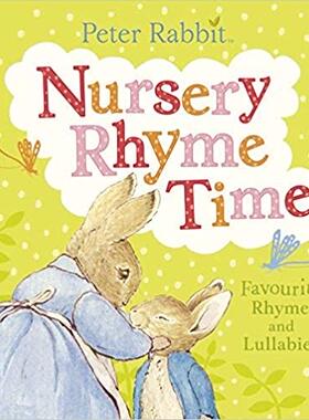 现货  彼得兔的故事 歌谣时间 英文原版 Peter Rabbit: Nursery Rhyme Time 进口儿童绘本