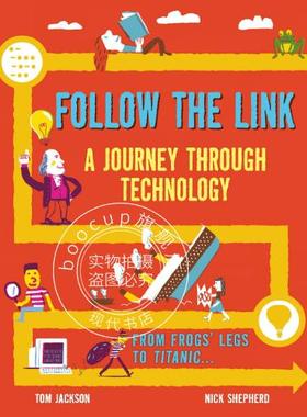 跟随联系：一场科技之旅 英文原版 Follow the Link: A Journey Through Technology 儿童科普绘本