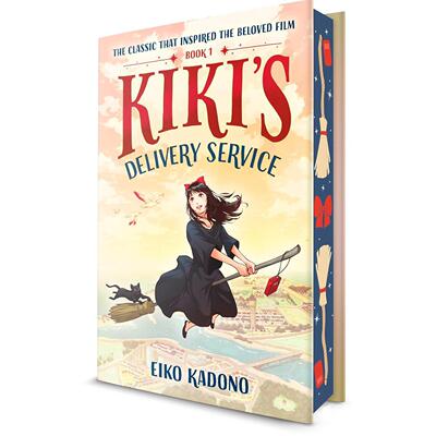 预售 魔女宅急便：豪华刷边版 角野荣子 Eiko Kadono 青少年读物 英文原版 Kiki's Delivery Service: Deluxe Edition 8-12岁