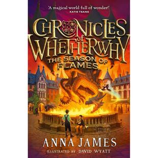 Whetherwhy 惠瑟维希编年史 Chronicles 预售 The 青少年读物 Flames 烈焰季 12岁 英文原版 Season