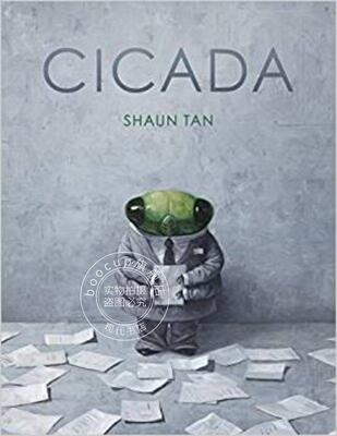 现货 蝉 英文原版 Cicada 澳洲华裔插画师陈志勇绘本 新作 Shaun Tan 精装
