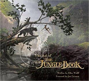 现货 奇幻森林电影艺术画册 英文原版 The Art of The Jungle Book 迪