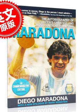 马拉多纳自传 伟大且有争议的足球明星 英文原版 Maradona: The Autobiography of Soccer's Greatest and Most Controversia