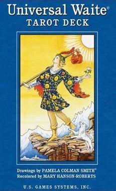 现货 普及伟特塔罗牌标准版经典韦特 英文原版 Universal Waite Tarot Deck 英文普及版经典韦特 进口原版