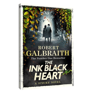 墨黑之心罗伯特·加尔布雷思JK罗琳神探斯特莱克系列 英文原版The Ink Black Heart外国侦探小说书