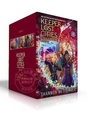 预售 失落城市的守护者6-9套装 儿童文学小说 Shannon Messenger 英文原版 Keeper of the Lost Cities Collection Books 6-9 8-12