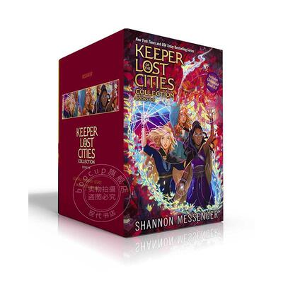 预售失落城市的守护者6-9套装 儿童文学小说 Shannon Messenger 英文原版 Keeper of the Lost Cities Collection Books 6-9 8-12