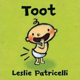 现货 小毛孩英文原版绘本 Toot 一根毛脏小孩 名家Leslie Patricelli 英文入门 启蒙认知早教纸板书