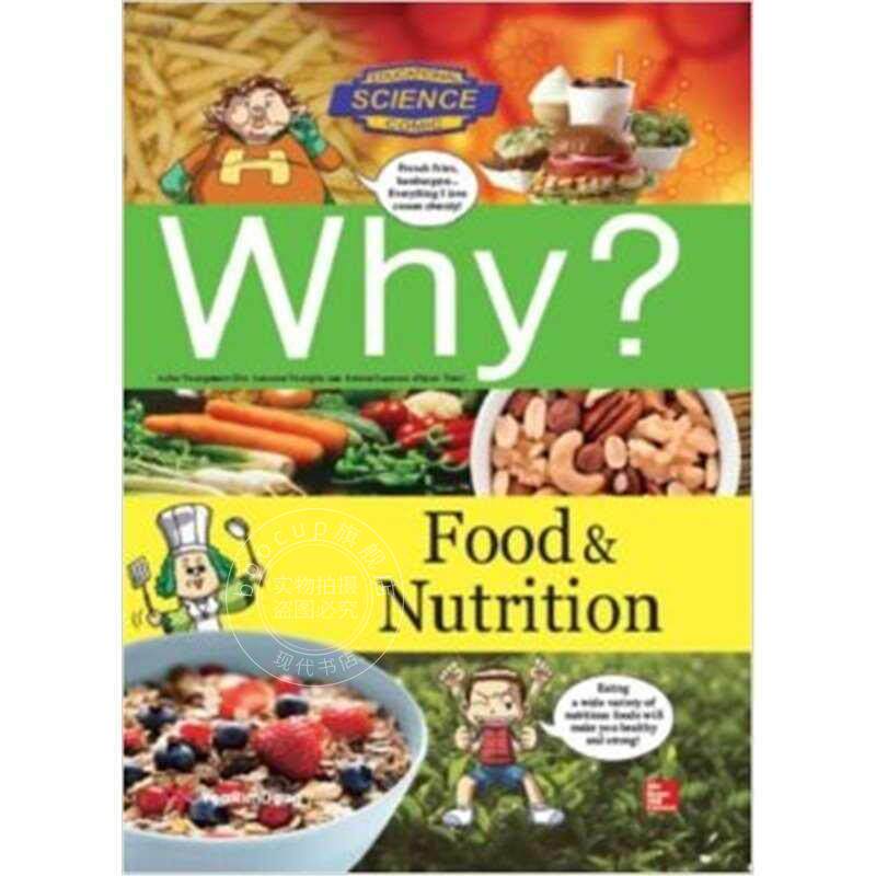 现货 英文原版 WHY? FOOD N NUTRITION 食物与营养
