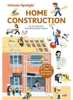 现货 Ultimate Spotlight 房屋建筑 儿童科普读物 英文原版 Ultimate Spotlight: Home Construction 5+岁