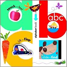英文原版 ABC Alphabet Book 我的**本字母书 认知启蒙