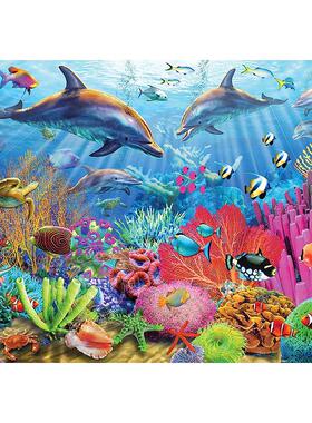 珊瑚礁拼图1000片 文创周边 Peter Pauper Press 英文原版  Puzzle Coral Reef 1000 Piece Jigsaw Puzzle