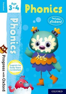 现货 PWO: PHONICS AGE 3-4 BK/STICKER