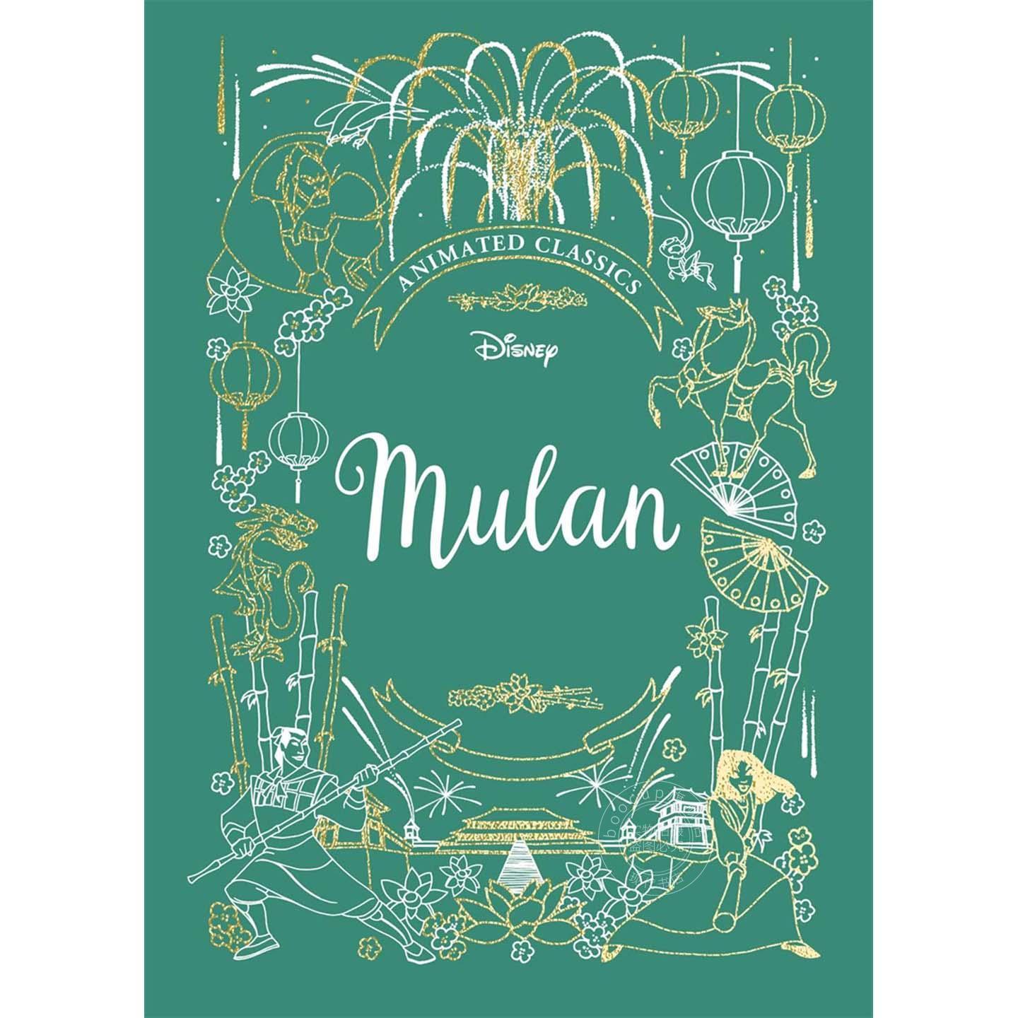花木兰 布面精装 迪士尼动画经典 儿童读物 电影周边书 Disney Animated Classics系列 英文原版 Mulan 7-9岁