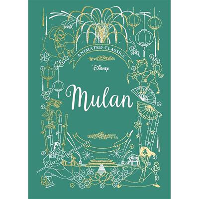 花木兰 布面精装 迪士尼动画经典 儿童读物 电影周边书 Disney Animated Classics系列 英文原版 Mulan 7-9岁