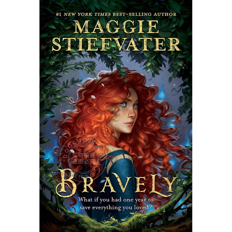 现货 勇敢地 动作冒险魔法奇幻小说 儿童文学书籍  英文原版 Bravely  Maggie Stiefvater