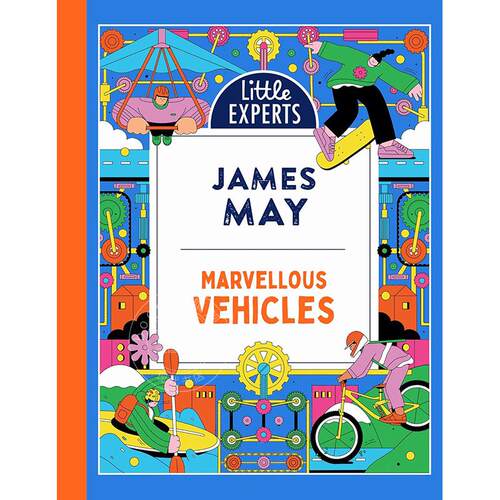 现货 神奇的交通工具 James May 儿童科普读物 英文原版 Marvellous Vehicles 6+岁