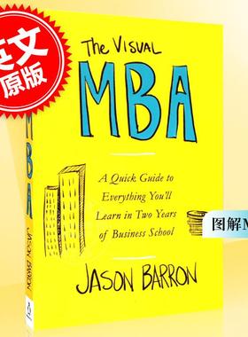 现货 图解 MBA 英文原版 The Visual MBA 商业管理 Jason Barron