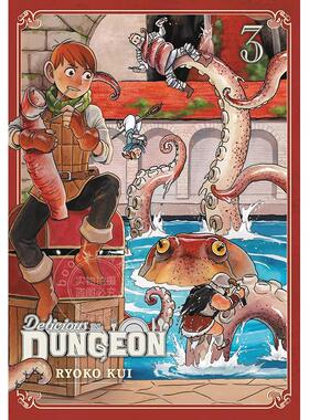 迷宫饭 第三卷 九井谅子 Ryoko Kui 英文原版漫画 Delicious in Dungeon Vol.3