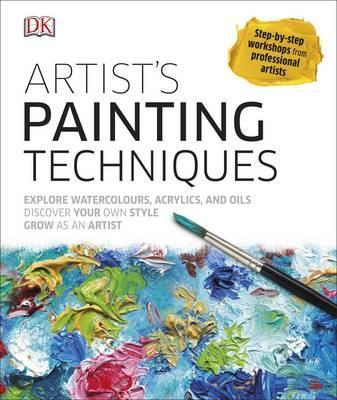 艺术家的绘画技巧 英文原版 Artist's Painting Techniques 油画 水彩画 进口图书 DK百科