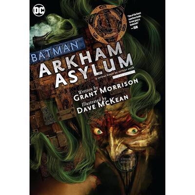 蝙蝠侠：阿卡姆疯人院 豪华版 DC漫画 蝙蝠侠与小丑 Grant Morrison 格兰特·莫里森 英文原版 Batman: Arkham Asylum The Deluxe
