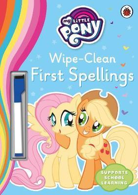 现货 小马宝莉拼写单词书练习册 英文原版 My Little Pony - Wipe-Clean First Spellings 儿童启蒙认知 带可擦笔