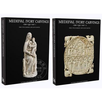 中世纪的象牙雕刻品 英文原版 艺术画册 Medieval Ivory Carvings 1200-1550