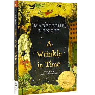 现货 时间的皱折 褶皱 皱纹 英文原版 A Wrinkle in Time 梅格时空大冒险 第一部 奇幻时空历险 Madeleine L'Engle 时间的五 中图