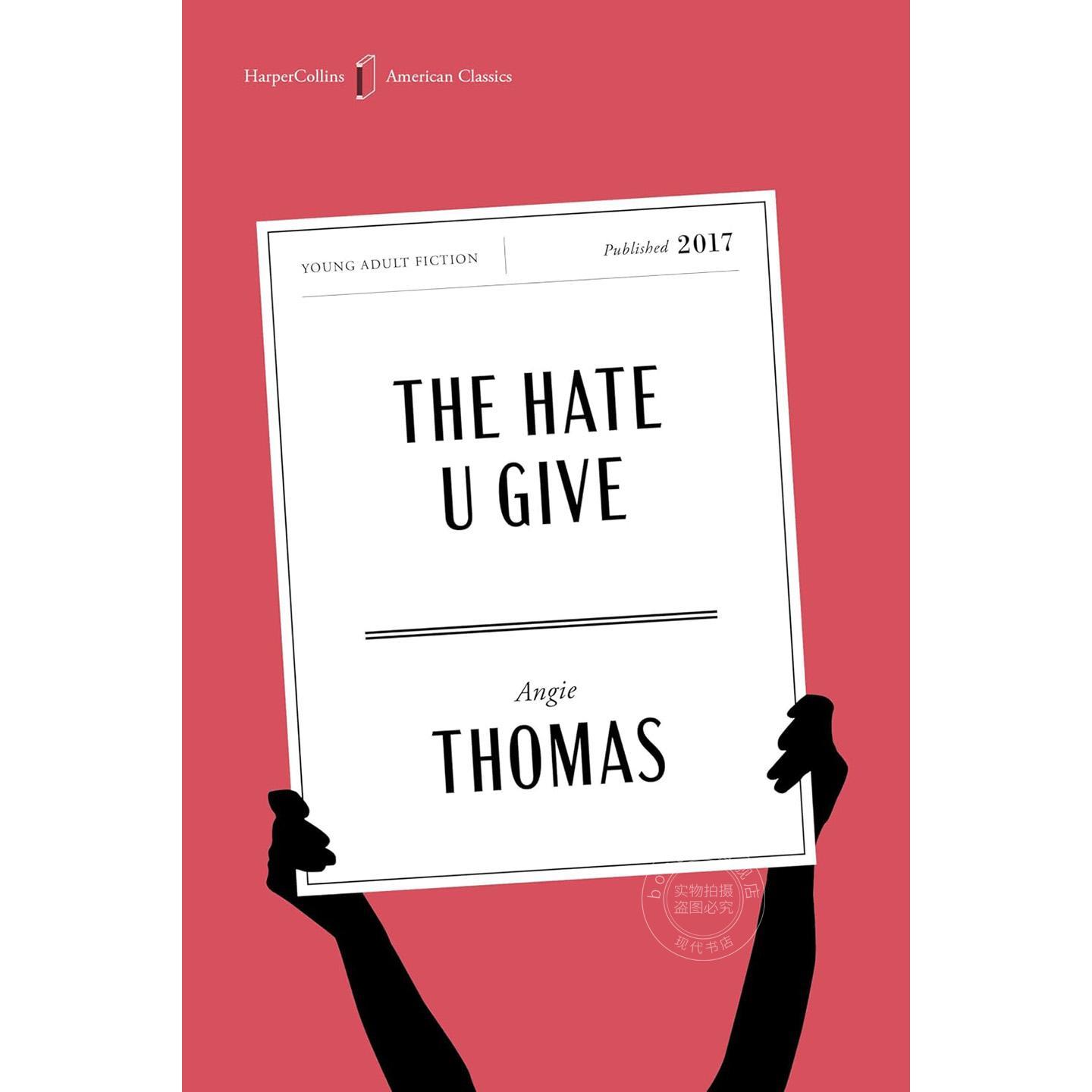 黑暗中的星光 美国经典版 黑人文学 安吉·托马斯 Angie Thomas 英文原版 The Hate U Give American Classics Edition