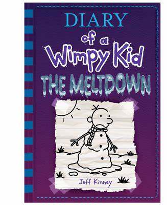 现货 小屁孩日记13 美版精装 英文原版 Diary of a Wimpy Kid#13 The Meltdown 杰夫金尼 Jeff Kinney儿童读物