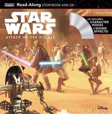 现货 Star Wars Star Wars: Attack of the Clones Read-Along Storybook and CD