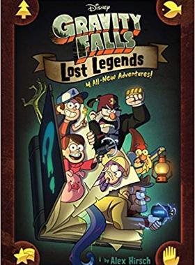 现货 怪诞小镇：失落的传说 英文原版 Gravity Falls Lost Legends 4 All-New Adventures! 精装 Alex Hirsch 迪士尼漫画 Disney