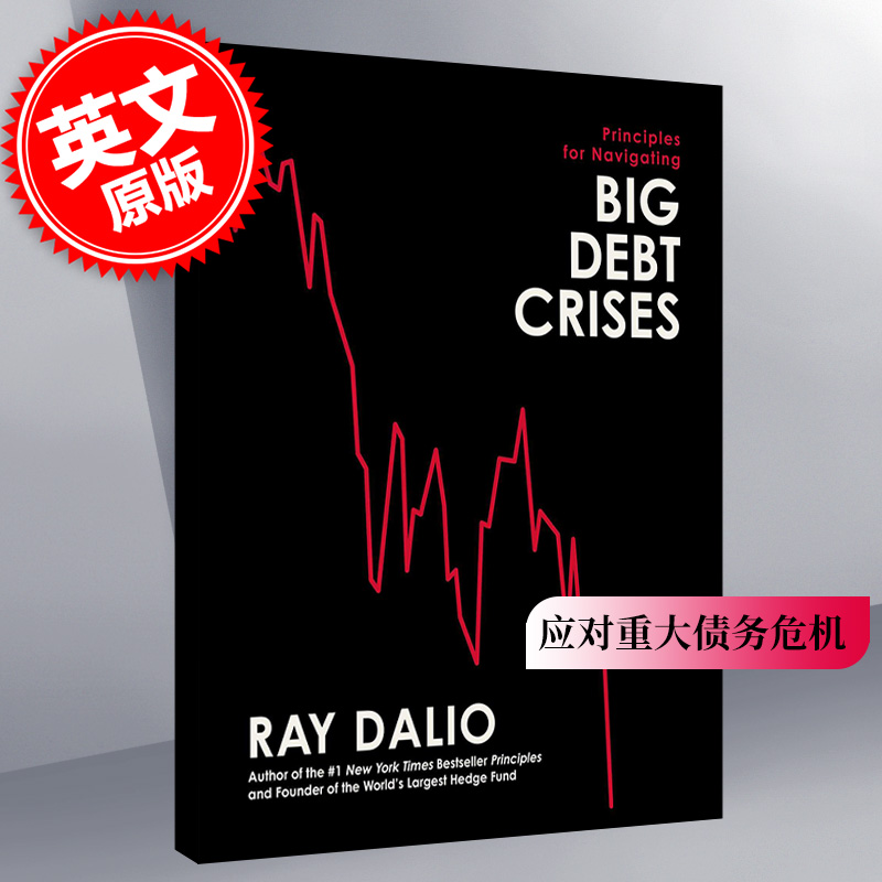 现货 债务危机新版英文原版Big Debt Crises瑞·达利欧达里奥华尔街对冲基金桥水创始人Priciples 原则:工作与生活作者进口书