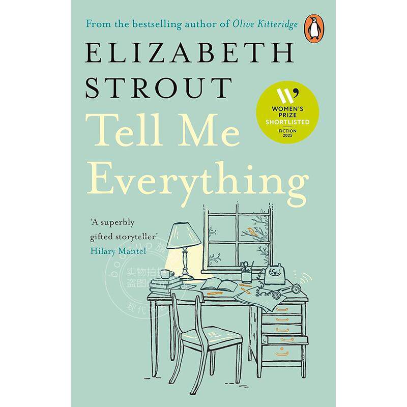 现货 告诉我一切 Elizabeth Strout 奥普拉读书俱乐部 英文原版 Tell Me Everything: Oprah's Book Club