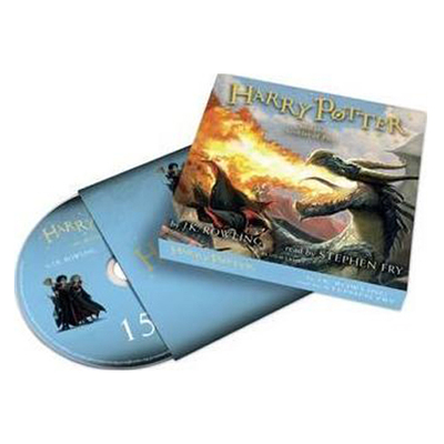 现货 哈利波特与火焰杯有声读物 17CD 英文原版 Harry Potter and the Goblet of Fire 斯蒂芬·弗雷 Stephen Fry 配音